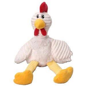 Chicken Dog Toy 15.5" Tall Chew Squeaky Interactive Toy Durable Soft Cuddly NWT